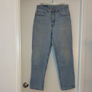 Levi's Light Blue Straight Jeans